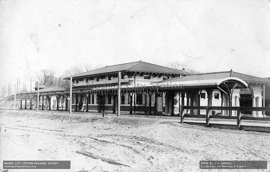 Postcard: Westerly Railroad Station